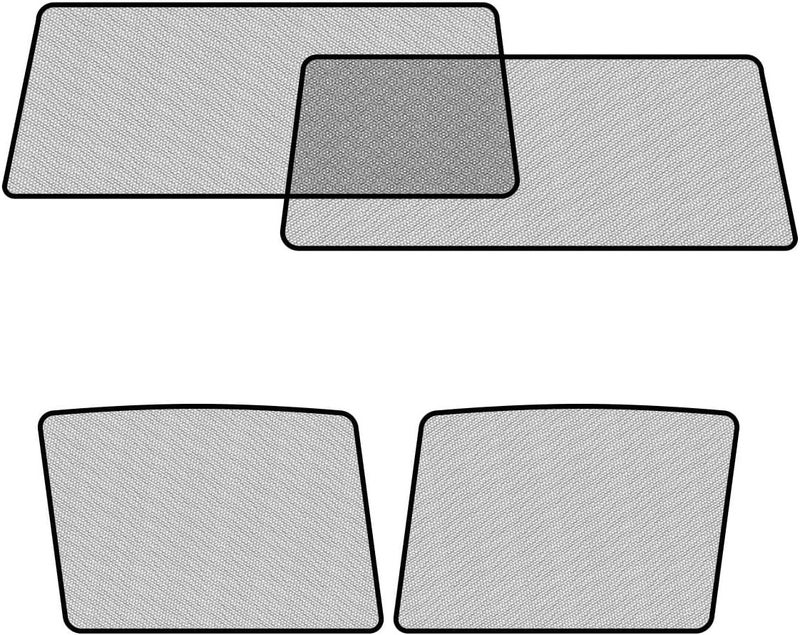 RSACET Car Window Shades for Toyota RAV4(2013-2018),4 Pack Car Window Cover for Baby Sun Shade Blocker Breathable Mesh,Reduce UV Rays & Heat Insulation Privacy Protection for Camping, Travel, Sleep - Image 1